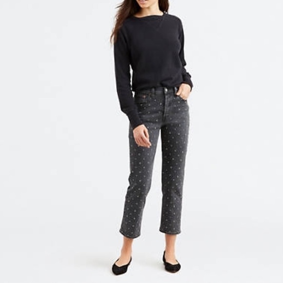 levi studded jeans